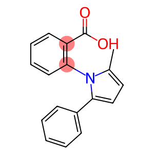 2-(2-甲基-5-苯基-1H-吡咯-1-基)苯甲酸