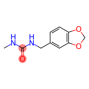 1-[(2H-1,3-benzodioxol-5-yl)methyl]-3-methylurea