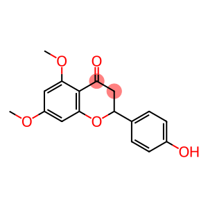 4H-1-Benzopyran-4-one, 2,3-dihydro-2-(4-hydroxyphenyl)-5,7-dimethoxy-