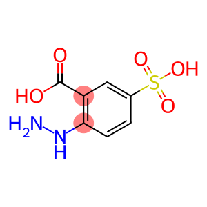 Benzoic acid, 2-hydrazinyl-5-sulfo-