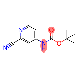 Carbamic acid, (2-cyano-4-pyridinyl)-, 1,1-dimethylethyl ester (9CI)