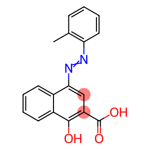 1-Hydroxy-4-(2-methylphenylazo)-2-naphthoic acid