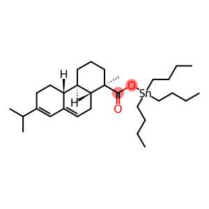 Tributyl[[[(1R)-1,2,3,4,4a,4b,5,6,10,10a-decahydro-1,4aβ-dimethyl-7-isopropylphenanthren-1α-yl]carbonyl]oxy]stannane