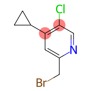 2-(bromomethyl)-5-chloro-4-cyclopropylpyridine