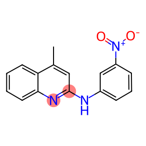 2-{3-nitroanilino}-4-methylquinoline