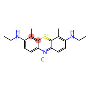 Phenothiazin-5-ium, 3,7-bis(ethylamino)-4,6-dimethyl-, chloride (1:1)
