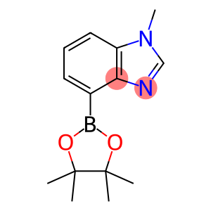 1H-Benzimidazole, 1-methyl-4-(4,4,5,5-tetramethyl-1,3,2-dioxaborolan-2-yl)-