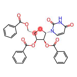 1-(2'', 3'', 5''-TRI-O-BENZOYL-β-L-RIBOFURANOSYL)URACIL