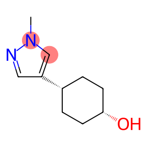 cis-4-(1-methylpyrazol-4-yl)cyclohexanol