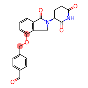 (S)-4-(((2-(2,6-dioxopiperidin-3-yl)-1-oxoisoindolin-4-yl)oxy)methyl)benzaldehyde