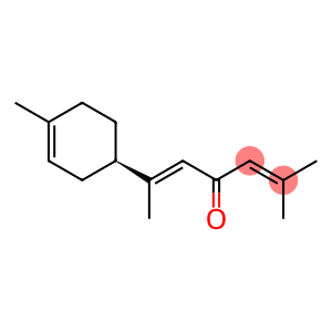 2,5-Heptadien-4-one, 2-methyl-6-[(1R)-4-methyl-3-cyclohexen-1-yl]-, (5E)-