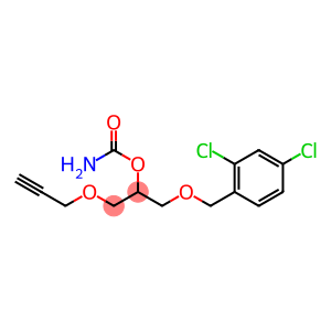 2-Propanol, 1-[(2,4-dichlorophenyl)methoxy]-3-(2-propynyloxy)-, carbamate (9CI)
