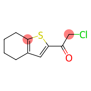 Ethanone, 2-chloro-1-(4,5,6,7-tetrahydrobenzo[b]thien-2-yl)- (9CI)