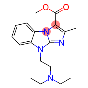 methyl 9-[2-(diethylamino)ethyl]-2-methyl-9H-imidazo[1,2-a]benzimidazole-3-carboxylate