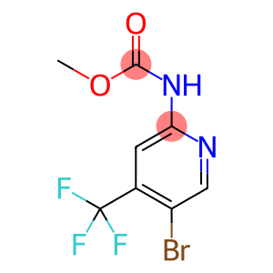 methyl (5-bromo-4-(trifluoromethyl)pyridin-2-yl)carbamate