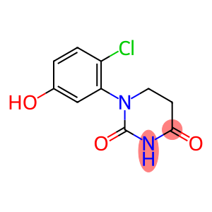 2,4(1H,3H)-Pyrimidinedione, 1-(2-chloro-5-hydroxyphenyl)dihydro-