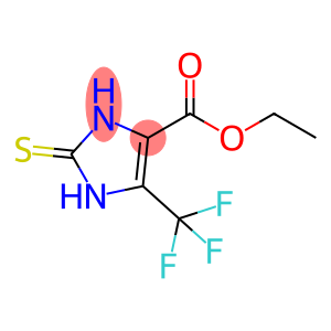 1H-Imidazole-4-carboxylic acid, 2,3-dihydro-2-thioxo-5-(trifluoromethyl)-, ethyl ester