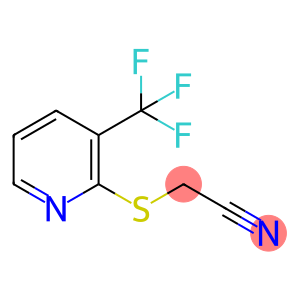 2-{[3-(trifluoromethyl)-2-pyridyl]thio}acetonitrile