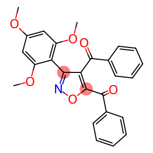 [5-benzoyl-3-(2,4,6-trimethoxyphenyl)isoxazol-4-yl](phenyl)methanone