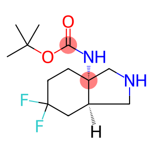 rac-tert-butyl N-[(3aR,7aS)-6,6-difluoro-octahydro-1H-isoindol-3a-yl]carbamate, cis