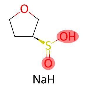 sodium (3S)-oxolane-3-sulfinate