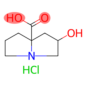 2-hydroxy-hexahydro-1H-pyrrolizine-7a-carboxylic acid hydrochloride, Mixture of diastereomers