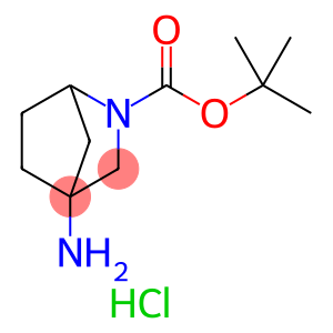 2-Azabicyclo[2.2.1]heptane-2-carboxylic acid, 4-amino-, 1,1-dimethylethyl ester, hydrochloride (1:1)