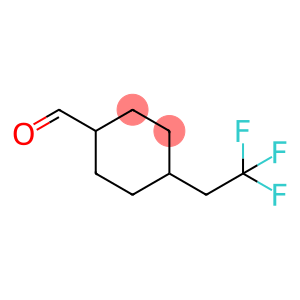 4-(2,2,2-trifluoroethyl)cyclohexane-1-carbaldehyde, Mixture of diastereomers