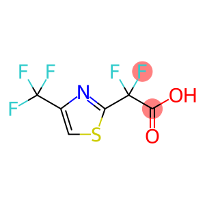 2,2-difluoro-2-[4-(trifluoromethyl)-1,3-thiazol-2-yl]acetic acid