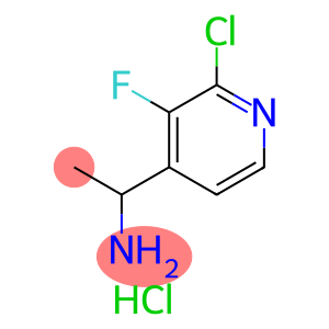 1-(2-chloro-3-fluoropyridin-4-yl)ethan-1-amine hydrochloride