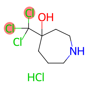 4-(trichloromethyl)azepan-4-ol hydrochloride