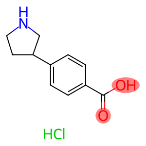 4-(吡咯烷-3-基)苯甲酸盐酸盐