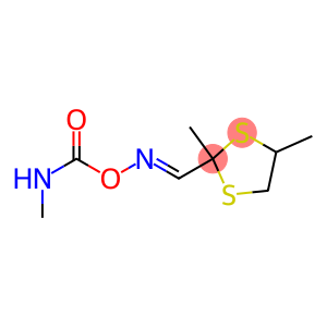 [(2,4-dimethyl-1,3-dithiolan-2-yl)methylideneamino] N-methylcarbamate