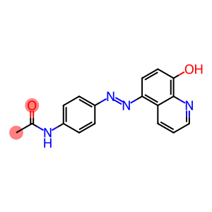 5-(N-Acetaminophenylazo)-8-oxyquinoline