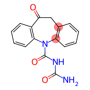 5H-Dibenz[b,f]azepine-5-carboxamide, N-(aminocarbonyl)-10,11-dihydro-10-oxo-