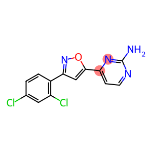 4-[3-(2,4-二氯苯基)异恶唑]嘧啶-2-胺