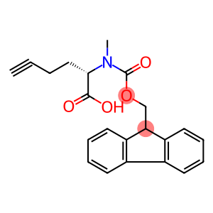 5-Hexynoic acid, 2-[[(9H-fluoren-9-ylmethoxy)carbonyl]methylamino]-, (2S)-