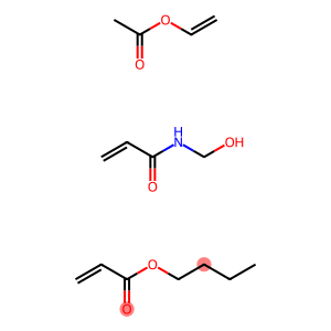 2-Propenoic acid, butyl ester, polymer with ethenyl acetate and N-(hydroxymethyl)-2-propenamide