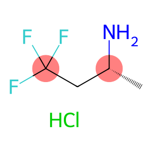 2-Butanamine, 4,4,4-trifluoro-, hydrochloride (1:1), (2R)-