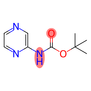 Carbamic acid, pyrazinyl-, 1,1-dimethylethyl ester (9CI)