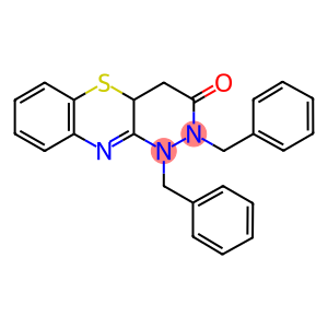 1,2-dibenzyl-1,2,4,4a-tetrahydro-3H-pyridazino[4,3-b][1,4]benzothiazin-3-one