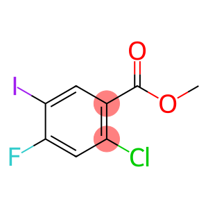 2-Chloro-4-fluoro-5-iodo-benzoic acid Methyl esterLT