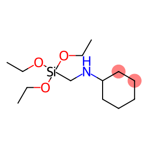 N-[(triethoxysilyl)methyl]cyclohexylamine