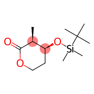 L-erythro-Pentonic acid, 2,4-dideoxy-3-O-[(1,1-dimethylethyl)dimethylsilyl]-2-methyl-, δ-lactone