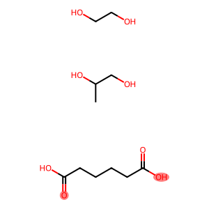 己二酸与1,2-乙二醇和1,2-丙二醇的聚合物