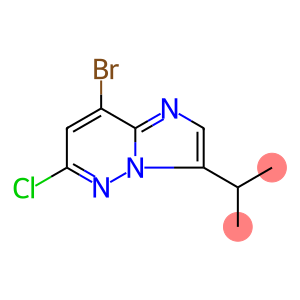 8-Bromo-6-chloro-3-isopropylimidazo[1,2-b]pyridazine