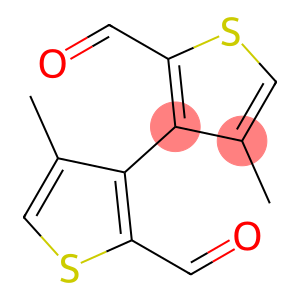 4,4'-Dimethyl-(3,3'-bithiophene)-2,2'-dicarboxaldehyde