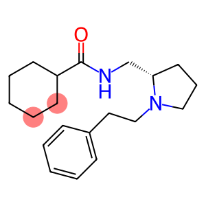 CYCLOHEXANECARBOXAMIDE, N-[[(2S)-1-(2-PHENYLETHYL)-2-PYRROLIDINYL]METHYL]-