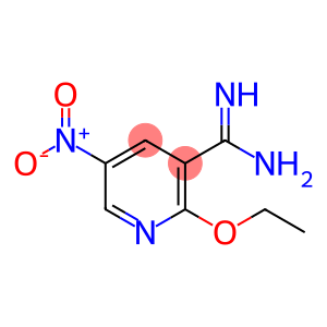 3-Pyridinecarboximidamide,2-ethoxy-5-nitro-(9CI)