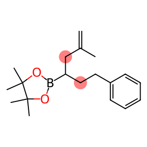 4,4,5,5-tetramethyl-2-(5-methyl-1-phenylhex-5-en-3-yl)-1,3,2-dioxaborolane